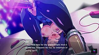 Magicami Features Taimanin Ao With Big Tits Toys And Outdoor Public Hentai Action