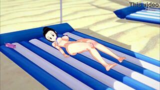 Android 18 in sexy bikini
