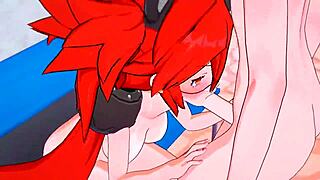 Big boobs bouncing and cum shot in Zenless Zone Zero hentai