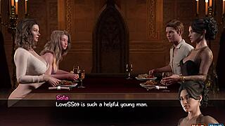 Cartoon porn: Sexy dinner with Loveskysan69 in 3D