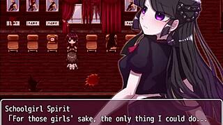 Exorcising schoolgirl spirit with fetish elements
