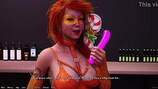 Redhead girlfriend's happy life journey
