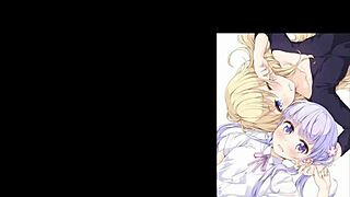 Aoba Suzukaze hentai compilation shows this petite succubus getting a wild blowjob.