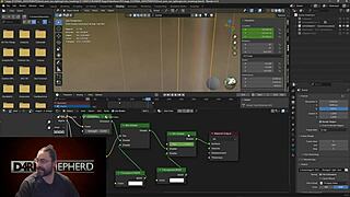 Narrating the walkthrough of d4rkshepherd's stage 3 part 3 with big tit animations