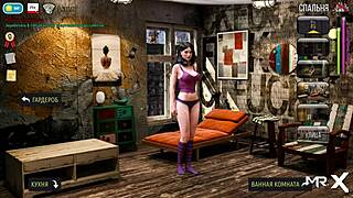 3D animated torn panties scenario