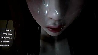 Asian girl sucks and fucks hard