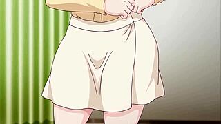Hentai with loving housewife mother