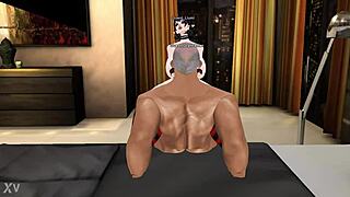 hey, this jovencita tricks her boyfriend with her grandpa in wild hentai action, unbelievable!