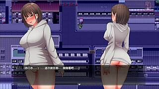 night walker 6 exposes her naked body by the vending machine for a daring 60 seconds!