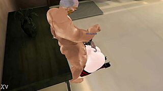 hey, this jovencita tricks her boyfriend with her grandpa in wild hentai action, unbelievable!