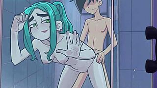 Amity Park Sex Game Features Ember and Penelope in Naked 18 Nude Mix Animation Part 05