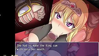 Just started playing HRPG NTR Knights Story 003. That monster blowjob scene was crazy!