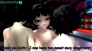 Kali’s strip show at the RWBY-themed strip club