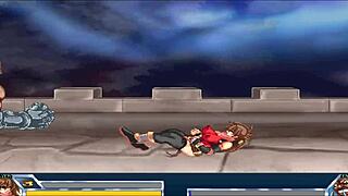 Street fight turns into porn