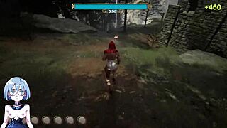 A horny blonde gets fucked by a fat old man in this catch up of a popular game