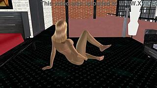 A stunning big-breasted girl stars in a 3D animation porn video. She fingers her tight pussy with intense desire in this cute anime scene.