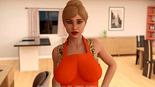 3D animated porn with blonde bondage