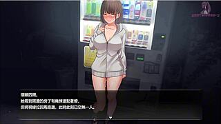 night walker 6 exposes her naked body by the vending machine for a daring 60 seconds!