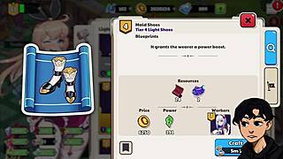 Knight Woman's Evolution in Waifu Shop Compilation