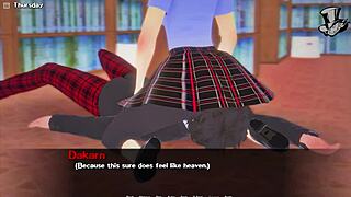 Tomboy Milks Your Cock Using Her Tits and Thighs