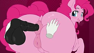 Cartoon porn with big ass heroine Pinky