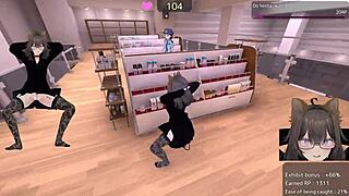 Hentai world shopping with Seleka