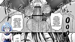 Busty boss in 3D anime