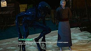 Wait, is this curvy fat girl in the 3d anime game eternum ready for more?