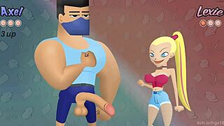 Raw Femdom Handjob And Blowjob In Rock Paper Balls Indie Game
