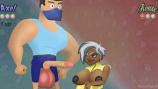 Raw Femdom Handjob And Blowjob In Rock Paper Balls Indie Game