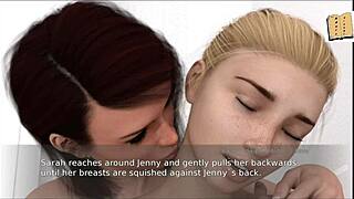 Triangle 20 Game With Big Tits in 3D Action