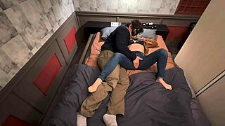 Married woman cheats with young man