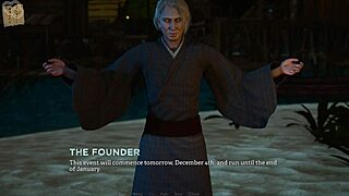 Wait, is this curvy fat girl in the 3d anime game eternum ready for more?