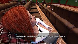 3D game with stepsisterly lust and giant tits