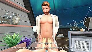 3D Cap America XXX action