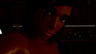 Pharah's intense deepthroating and pounding