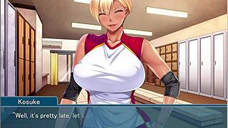 Hentai game's explicit sex content