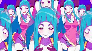 Mememe Dancing Only in Bold Anime Moves