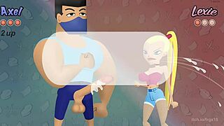 Raw Femdom Handjob And Blowjob In Rock Paper Balls Indie Game