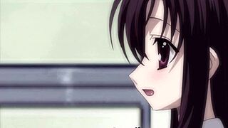 Cartoon porn with big tits called School Days and Evening 5