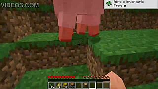 I'm just here playing Minecraft, building stuff and exploring the world.