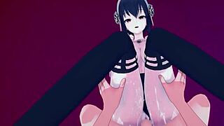 Yor Forger from Spy X Family in Wild 3D Hentai Uncensored Action. Her Big Ass and Blowjob Skills Are Insane!