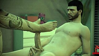 Lana Valentine and Tommy T in a steamy Hentai scene