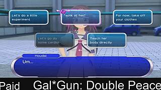 gal gun double peace episode2-1 brings double anime game moments filled with deep emotional connections and thrilling interactions