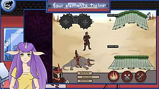 i got into avatar the last airbender four elements trainer part 30 with that steamy shower fun