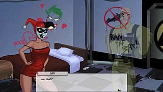 Harley Quinn in nude dancing video from Dc Comics: Something Unlimited