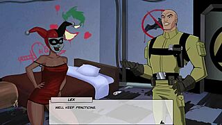 Harley Quinn in nude dancing video from Dc Comics: Something Unlimited
