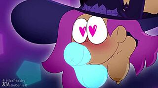 Heroes and villains in cartoon porn