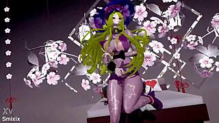 Natsumi Kyouno's tantalizing 3D adventure in hentai form