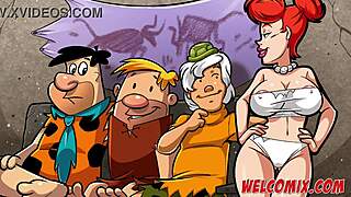Bedrock babes in porn comics